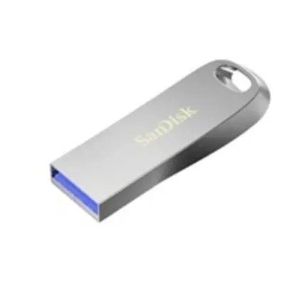 SanDisk Ultra Luxe 128GB / USB 3.1 / celokovový design / stříbrná, SDCZ74-128G-G46