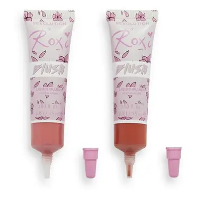 Revolution Sada tekutých tvářenek X Roxi Cherry Blossom Liquid Blush Duo 2 x 15 ml