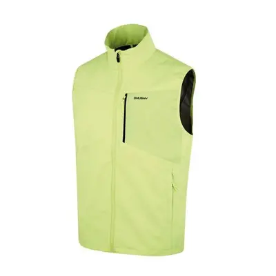 Husky Pánská softshell vesta Salien M lt. green L