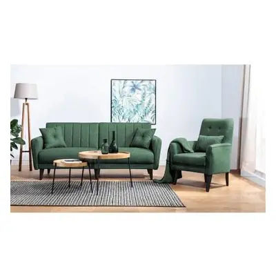 Atelier del Sofa Sofa-Bed Set AQUA-TAKIM7-S 1070 Green