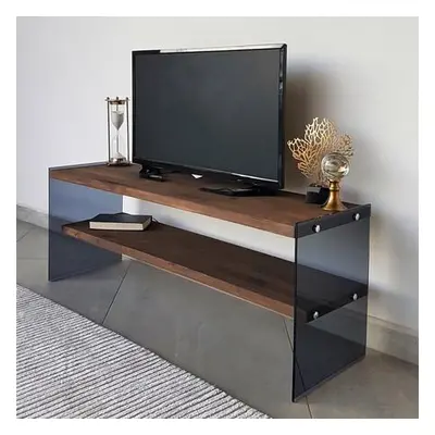 Hanah Home TV Stand TV100 Walnut