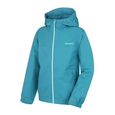 Husky Dětská hardshell bunda Nelory K faded turquoise 134