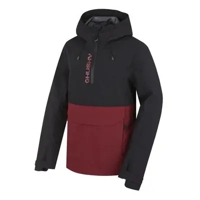 Husky Pánská outdoor bunda Nabbi M black/bordo S