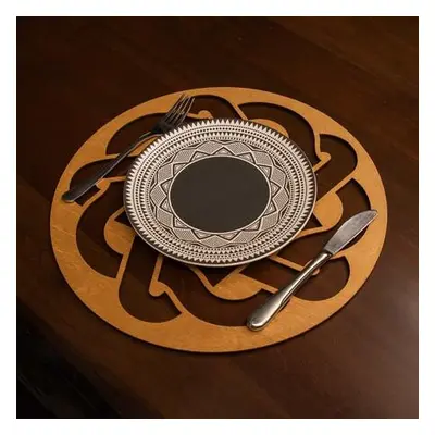 Hermia Table Mat Set (4 Pieces) Don - Honey