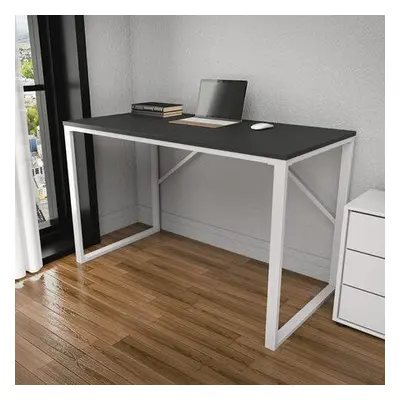 Hanah Home Study Desk Layton - White, Anthracite WhiteAnthracite