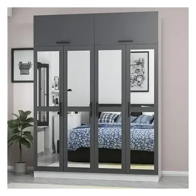 Hanah Home Wardrobe Kale - 5157 Anthracite