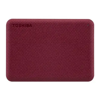 TOSHIBA Canvio Advance 4TB 2.5inch External Hard Drive USB 3.2 Gen1 Red, HDTCA40ER3CA