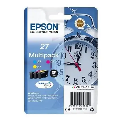 Epson inkoustová náplň/ T2705/ Multipack 27 DURABrite Ultra Ink/ 3x barvy, C13T27054012