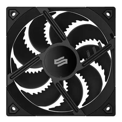 SilentiumPC přídavný ventilátor Fluctus 120 PWM / 120mm fan / 12V / PWM, SPC316