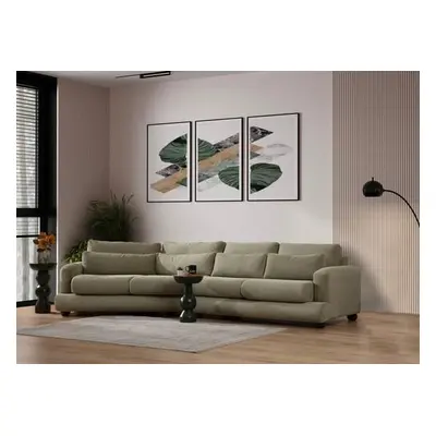 Atelier del Sofa 4-Seat Sofa River 4 Seater Left (Xc Left-2R) - Green