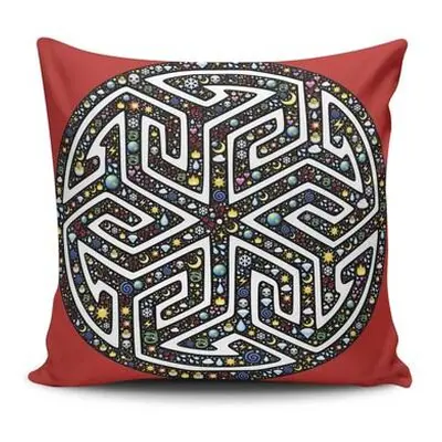 Aberto Design Cushion MANDALA-40 Multicolor