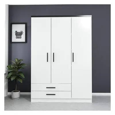 Hanah Home Wardrobe Kale White - 2248