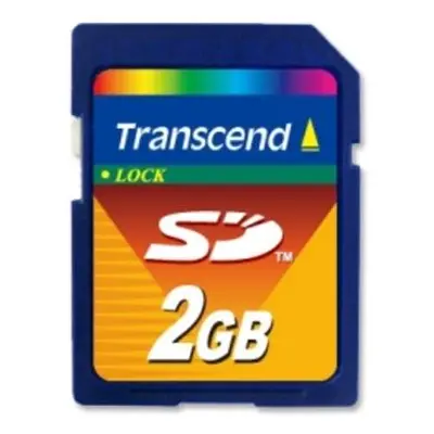 Transcend 2GB SD (MLC) průmyslová paměťová karta, modrá/černá