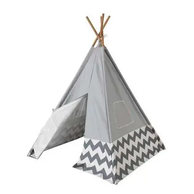 KIDKRAFT Dětský stan TEEPEE - šedý