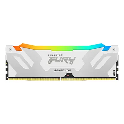 Kingston FURY Renegade/DDR5/16GB/6000MHz/CL32/1x16GB/RGB/White, KF560C32RWA-16