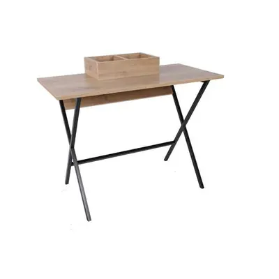 Hanah Home Study Desk Venedik OakBlack