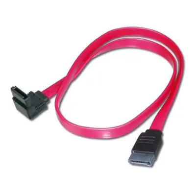 Digitus AK-400104-005-R SATA II/III připojovací kabel, L-typ ,90° úhlový - rovný 0,5m