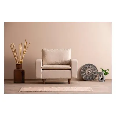 Atelier del Sofa Wing Chair Lungo - Cream