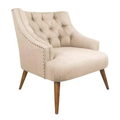 Atelier del Sofa Wing Chair Lamont - Cream