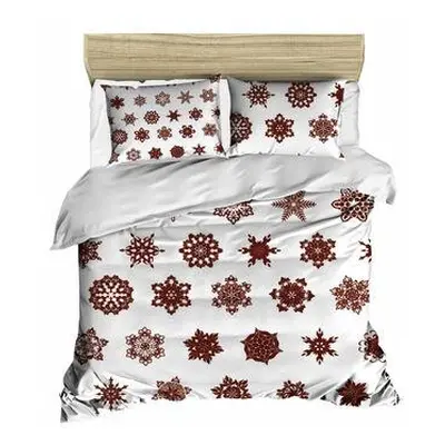 L'essentiel Maison Double Quilt Cover Set 429 BrownWhite