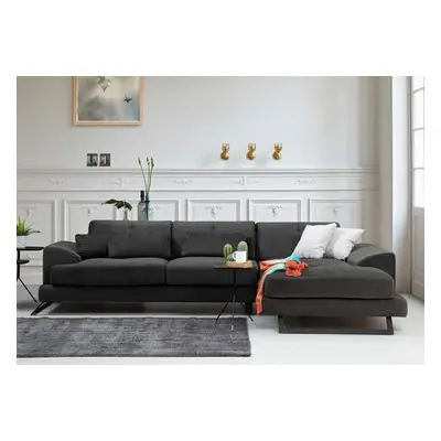 Atelier del Sofa Corner Sofa Frido Corner Right (L3+Chl) Anthracite