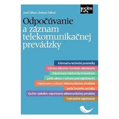 Odpočúvanie a záznam telekomunikačnej prevádzky