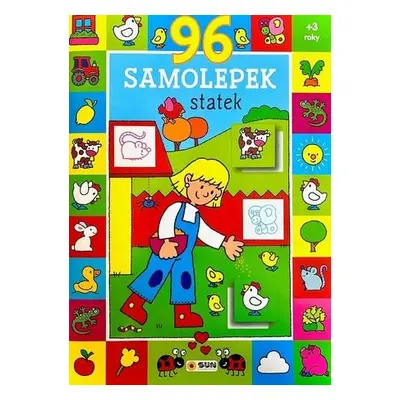 Statek96 samolepe - Kniha pro nejmenší