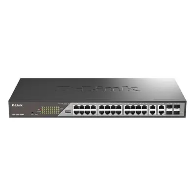 D-Link DSS-200G-28MP/E 28-Port Gigabit Ethernet PoE+ Surveillance Switches, DSS-200G-28MP/E