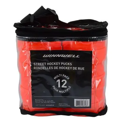 Winnwell Puk PVC (12pack), oranžová