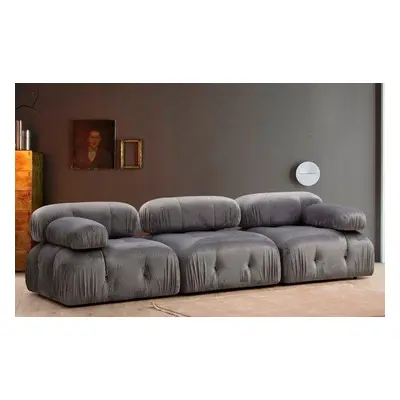 Atelier del Sofa 3-Seat Sofa Bubble 3 Seater ( L1-O1-1R) Grey