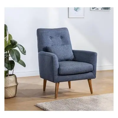 Atelier del Sofa Wing Chair Zeni Berjer - Dark Blue