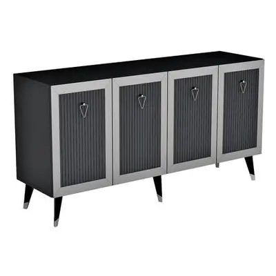 Hanah Home Console Bare Anthracite