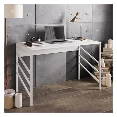 Hanah Home Study Desk Tuna - White