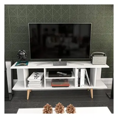 Hanah Home TV Stand Akya - White