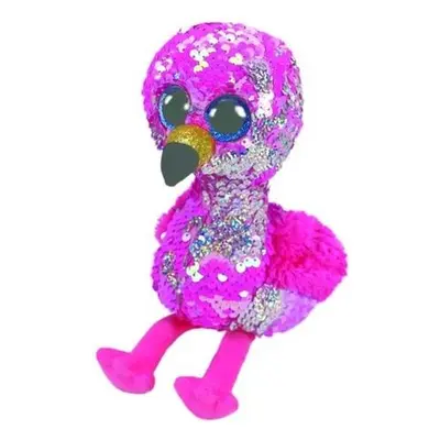 Beanie Boos Flippables růžový plameňák 24 cm