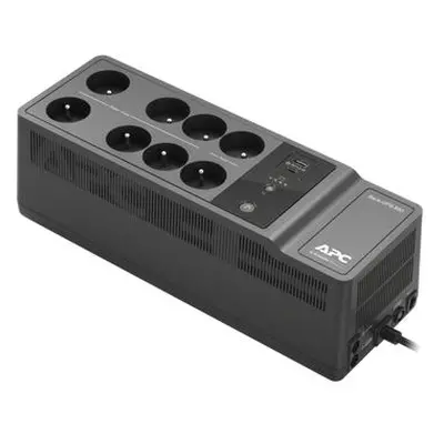 APC Back-UPS 850VA (520W)/ USB Type-C a A nabíjecí porty/ 230V/ 8x česká zásuvka, BE850G2-FR