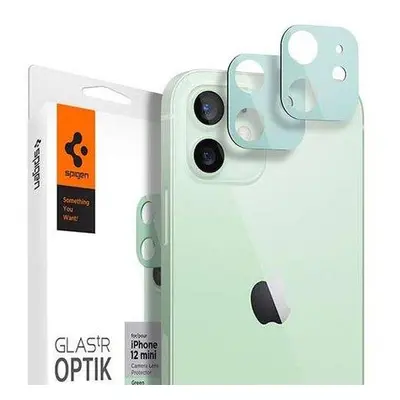 Spigen Optik Lens Protector pre iPhone 12 mini - Green