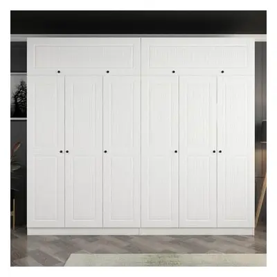 Hanah Home Wardrobe Kale - 5139 White