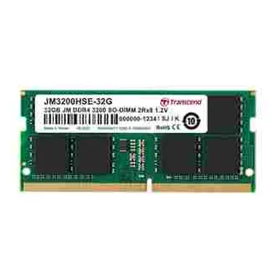 Transcend paměť 32GB (JetRam) SODIMM DDR4 3200 2Rx8 CL22, JM3200HSE-32G