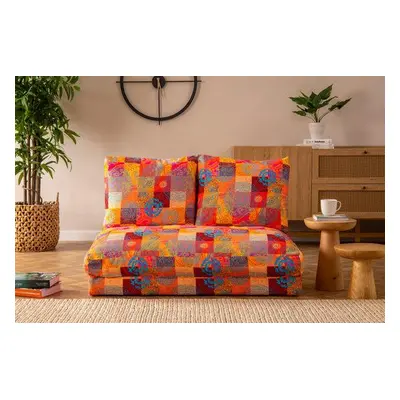 Atelier del Sofa 2-Seat Sofa-Bed Taida - Patchwork Multicolor