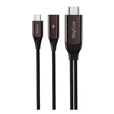 Kabel RayCue z USB-C na HDMI 2.1 4k30Hz, 2 m (černý)