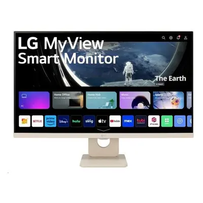 LG MT IPS LED 27" 27SR50F - IPS panel, SMART, 1920x1080, 2xHDMI, 2x USB, repro, webOS, bezova ba