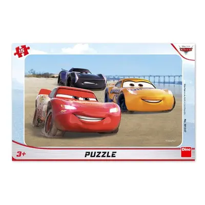 CARS ZÁVODÍ 15 deskové Puzzle