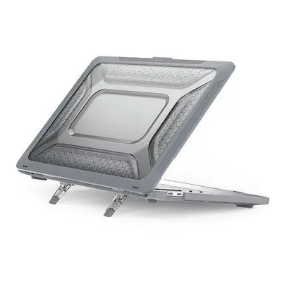 Devia kryt Super Scratch-Proof Hard Jacket pre Macbook Pro 14" 2021 - Gray, 6938595366642