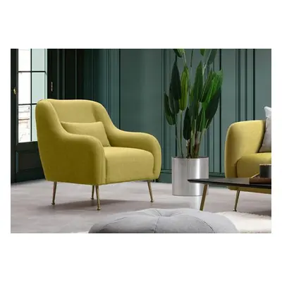 Atelier del Sofa Wing Chair Sevilla Armchair - Yellow