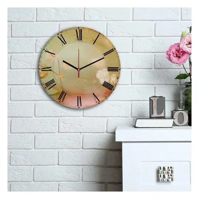 Wallity Decorative MDF Clock 3030MS-041 Multicolor