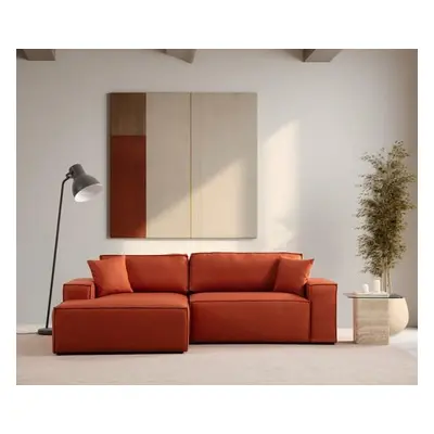 Atelier del Sofa Corner Sofa-Bed Pırlo Corner Left - Orange