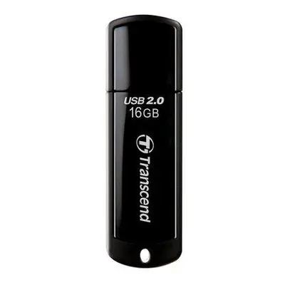 Transcend 16GB JetFlash 350, USB 2.0 flash disk, černý, TS16GJF350