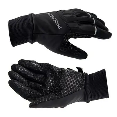 PROGRESS SNOWRIDE GLOVES zimní sportovní rukavice XL černá