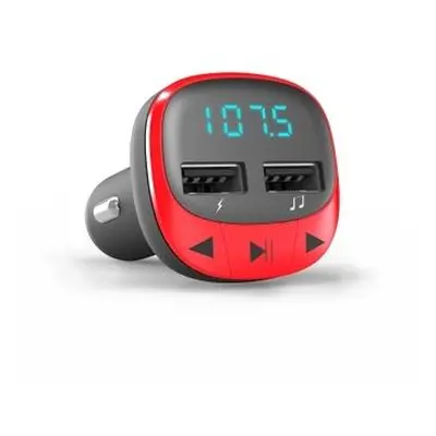 Energy Sistem Car Transmitter FM Red, 883055